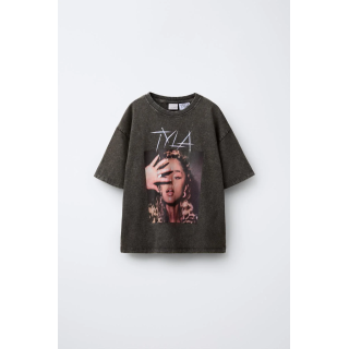 ФУТБОЛКА С ЭФФЕКТОМ ПОТЕРТОСТИ TYLA ©