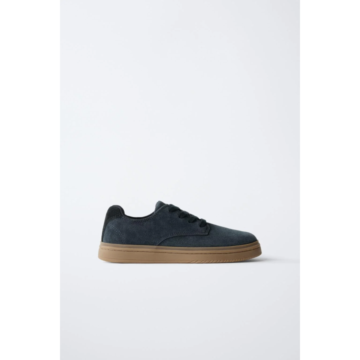 СПОРТИВНЫЕ ЗАМШЕВЫЕ ТУФЛИ-ДЕРБИ