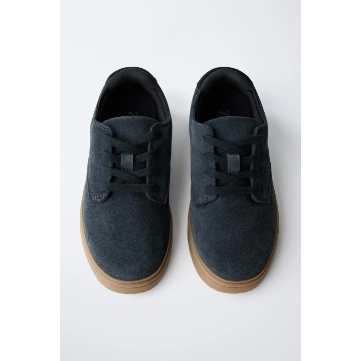 СПОРТИВНЫЕ ЗАМШЕВЫЕ ТУФЛИ-ДЕРБИ