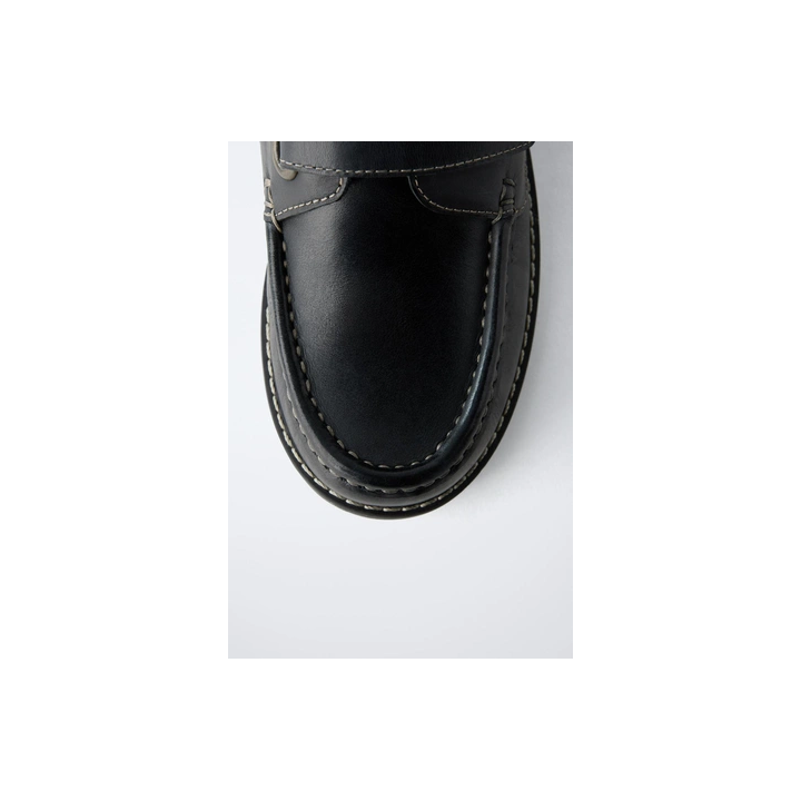 КОЖАНЫЕ ТОПСАЙДЕРЫ