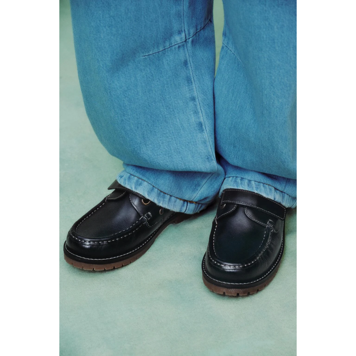 КОЖАНЫЕ ТОПСАЙДЕРЫ