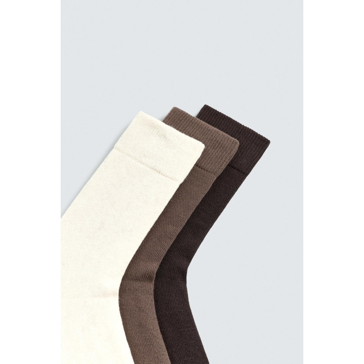 Набор из 3 пар носков с текстурой