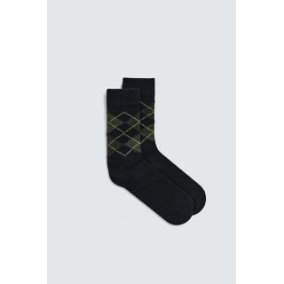 Носки-аргайл из шерсти