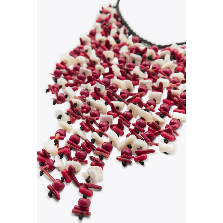 ОЖЕРЕЛЬЕ-КАСКАД С РАКУШКАМИ