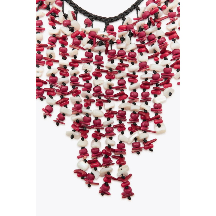 ОЖЕРЕЛЬЕ-КАСКАД С РАКУШКАМИ