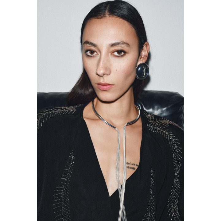 МЕТАЛЛИЧЕСКИЕ СЕРЬГИ-ПЛАСТИНЫ