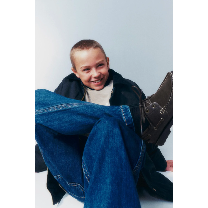 КОМБИНИРОВАННЫЕ КОЖАНЫЕ ТОПСАЙДЕРЫ