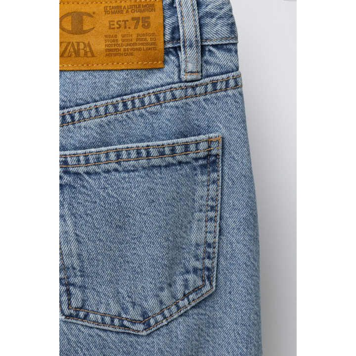 ДЖИНСЫ BARREL CHAMPION ® X ZARA