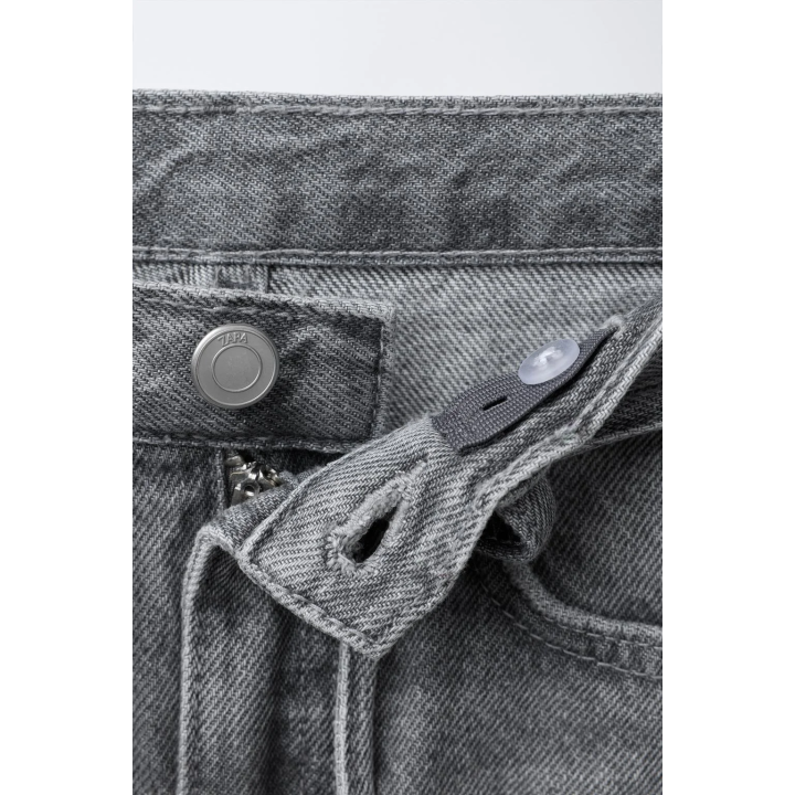 ДЖИНСЫ BARREL С ПОЯСОМ