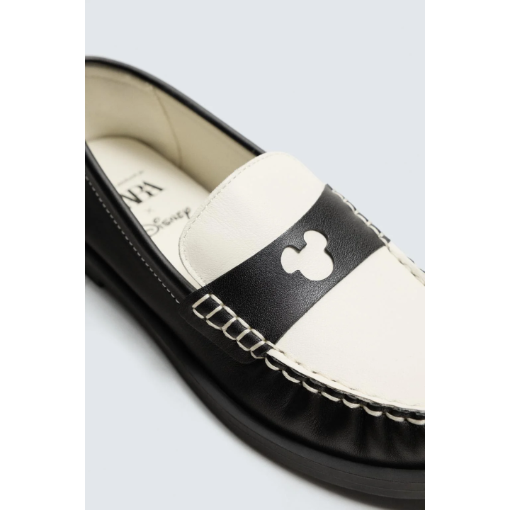 КОЖАНЫЕ ЛОФЕРЫ HARRY LAMBERT FOR ZARA X DISNEY