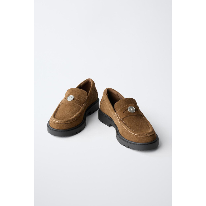 КОЖАНЫЕ ЛОФЕРЫ CHAMPION ® X ZARA