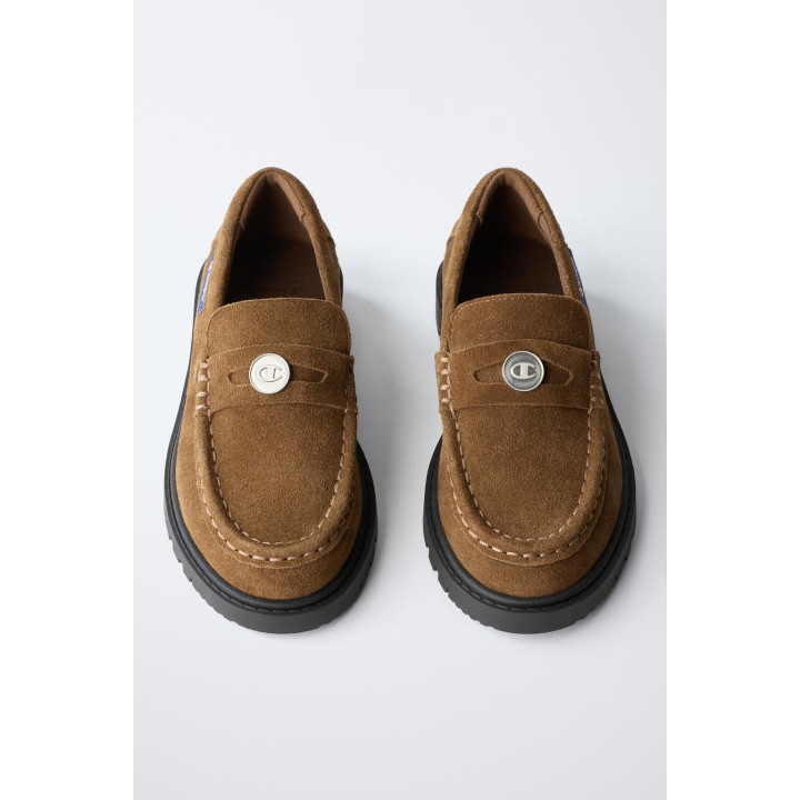 КОЖАНЫЕ ЛОФЕРЫ CHAMPION ® X ZARA