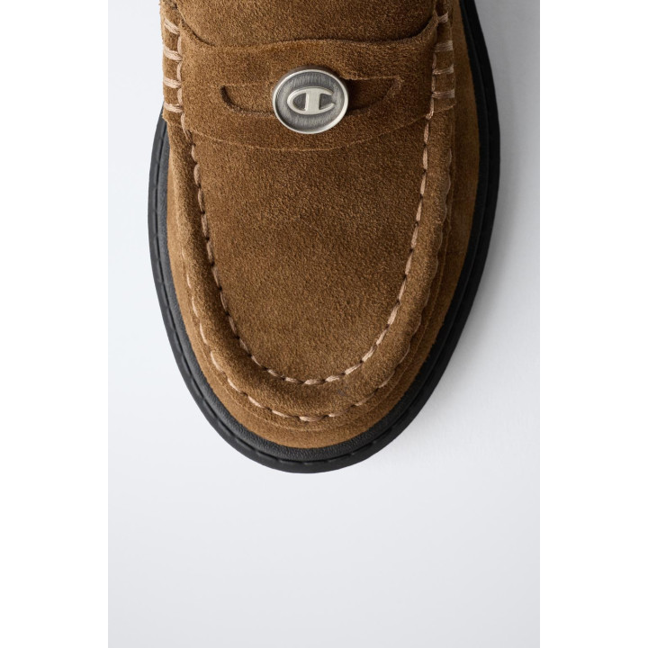 КОЖАНЫЕ ЛОФЕРЫ CHAMPION ® X ZARA