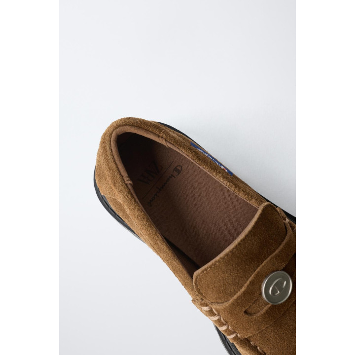 КОЖАНЫЕ ЛОФЕРЫ CHAMPION ® X ZARA