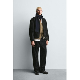 Куртка из мягкого велюра свободного кроя