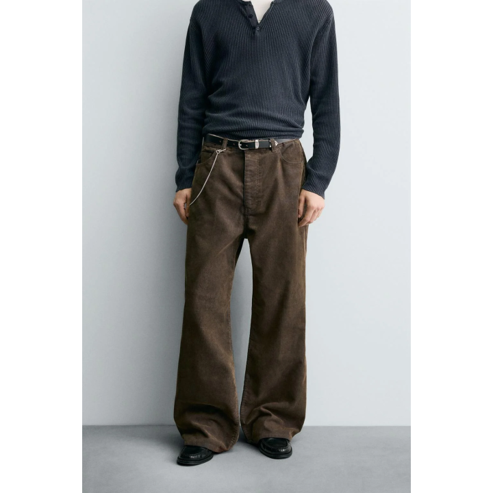 ВЕЛЬВЕТОВЫЕ БРЮКИ BAGGY FIT