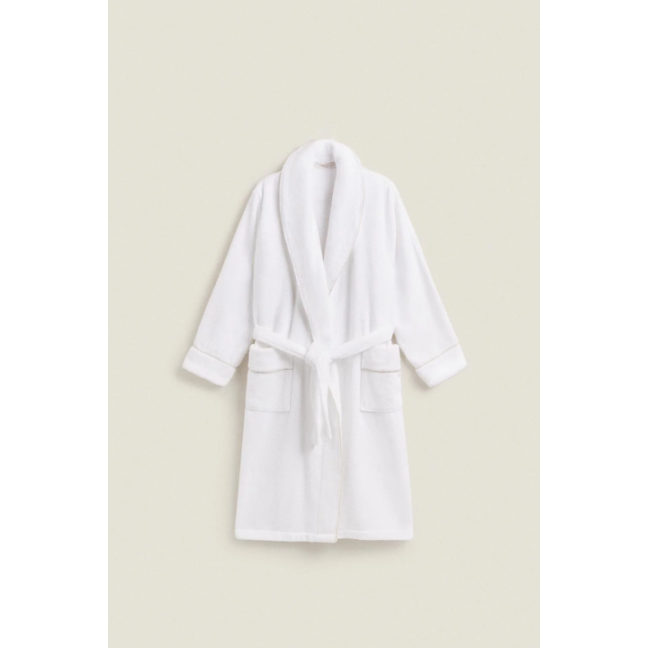 BATHROBE WITH PIPING (400 GXM²)
