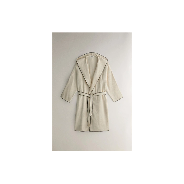COTTON BATHROBE WITH OVERLOCK (320 GXM²)