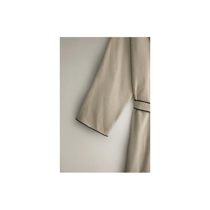 COTTON BATHROBE WITH OVERLOCK (320 GXM²)