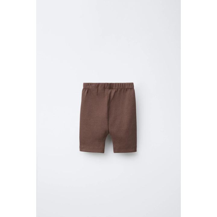 ШОРТЫ-ВЕЛОСИПЕДКИ В РУБЧИК С НАШИВКОЙ