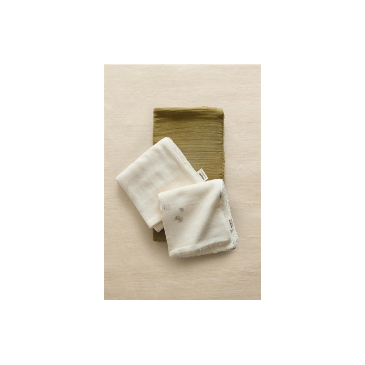 MINI BABY TOWEL (PACK OF 3)