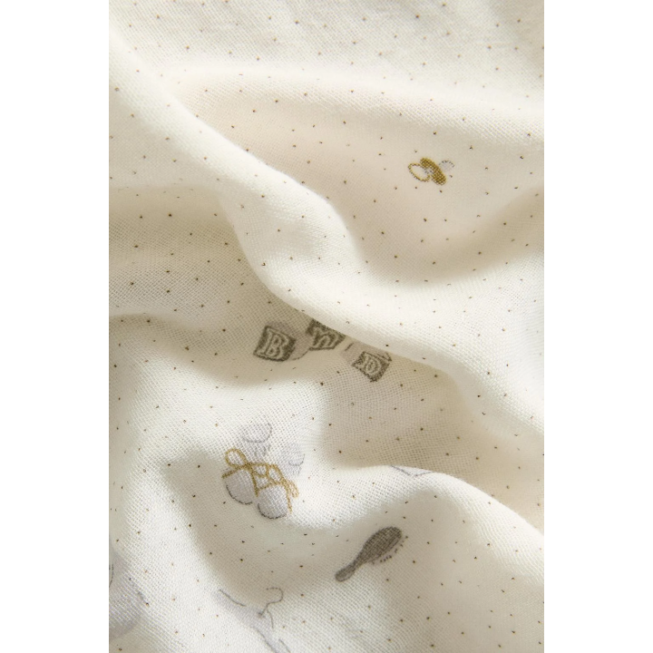 BABY MUSLIN CLOTHS (PACK OF 3)