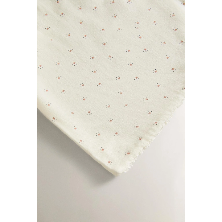 FLORAL MUSLIN BABY TOWEL