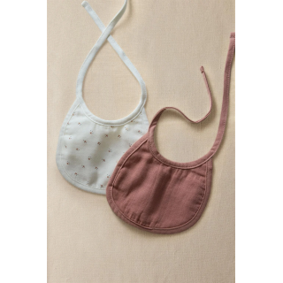FLORAL BABY BIB (SET OF 2)
