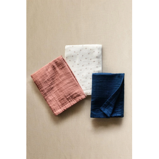 SET OF BABY MUSLIN CLOTHS