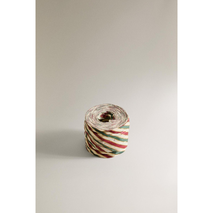 Рождественская полосатая бумажная лента