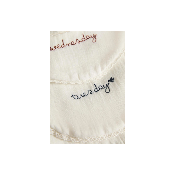 WEEKLY BABY BIB (PACK OF 7)