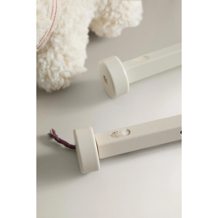 Детская мягкая игрушка кролик на колесах