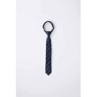 галстук с геометрическим принтом