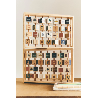 Деревянная детская азбука