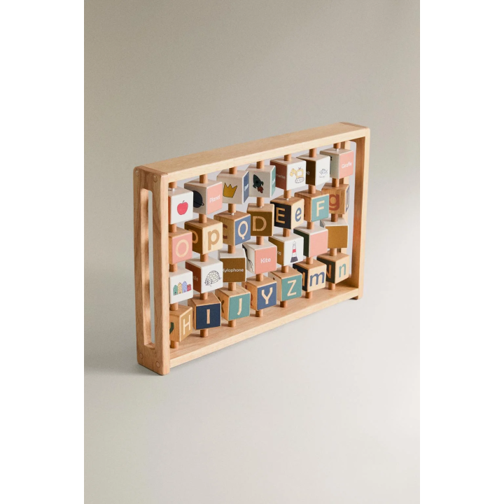 Деревянная детская азбука