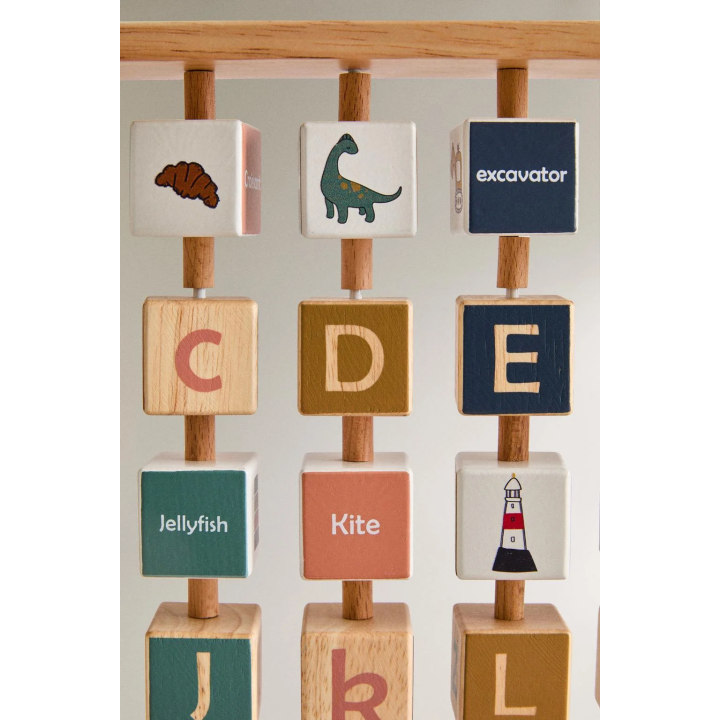 Деревянная детская азбука