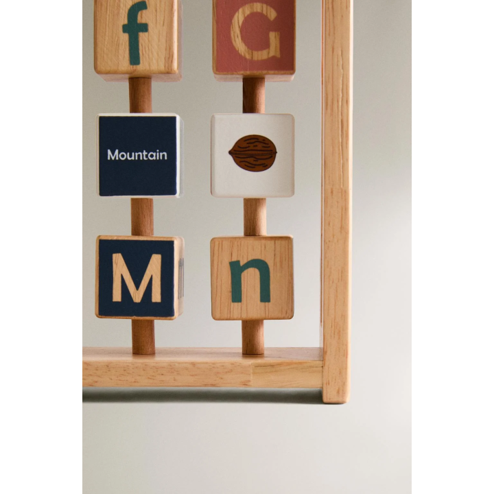 Деревянная детская азбука