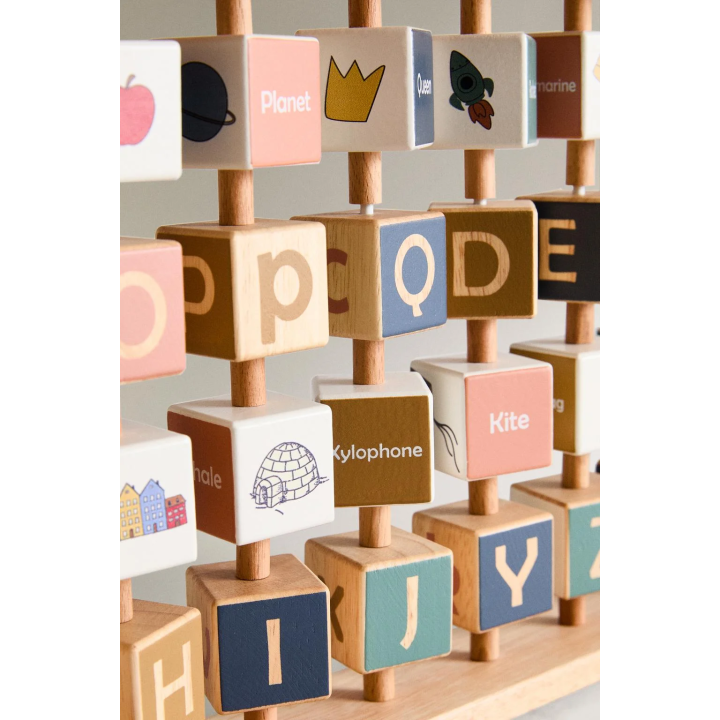 Деревянная детская азбука