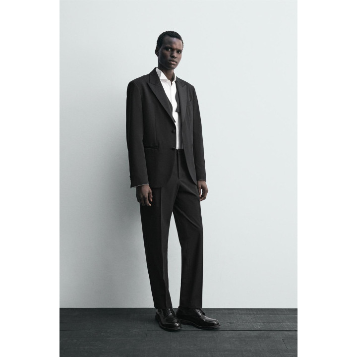 КОСТЮМНЫЕ БРЮКИ ИЗ СМЕСОВОЙ ШЕРСТИ