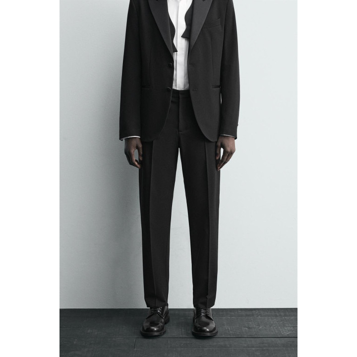 КОСТЮМНЫЕ БРЮКИ ИЗ СМЕСОВОЙ ШЕРСТИ