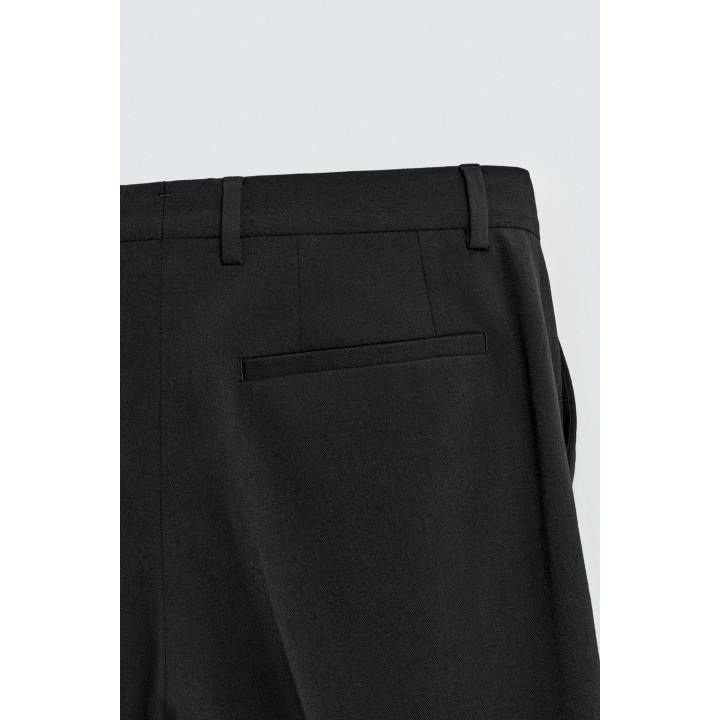 КОСТЮМНЫЕ БРЮКИ ИЗ СМЕСОВОЙ ШЕРСТИ