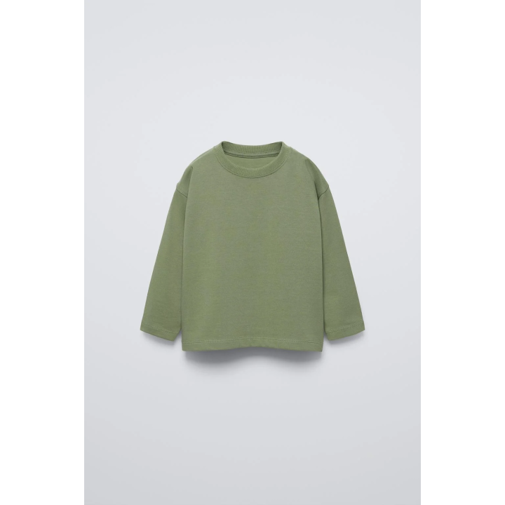 ОДНОТОННЫЙ ЛОНГСЛИВ MEDIUM WEIGHT