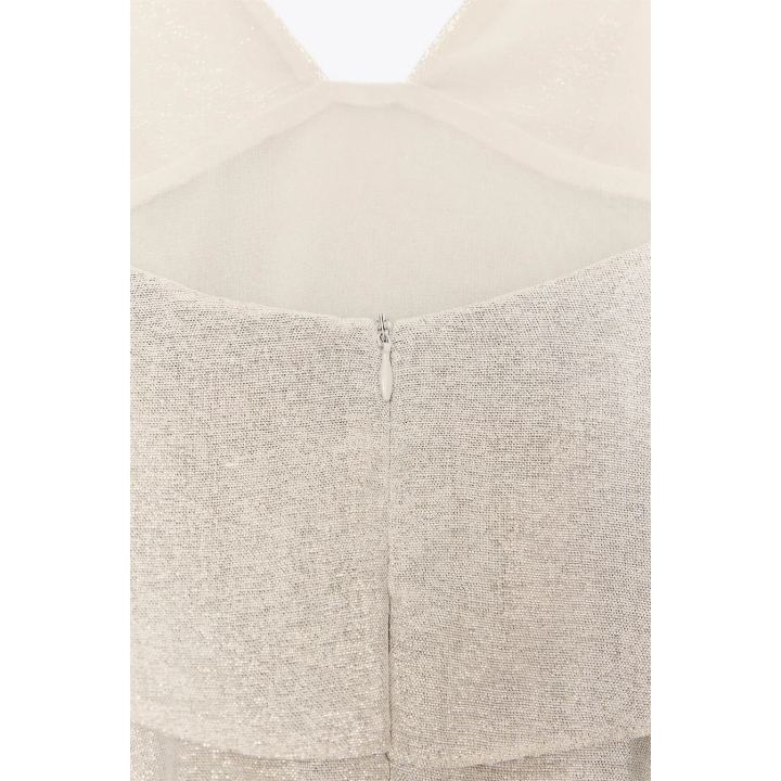 КОРОТКОЕ ПЛАТЬЕ С ВОЛАНАМИ