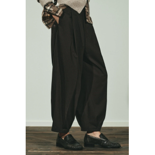 БРЮКИ В КЛЕТКУ С ЗАЩИПАМИ