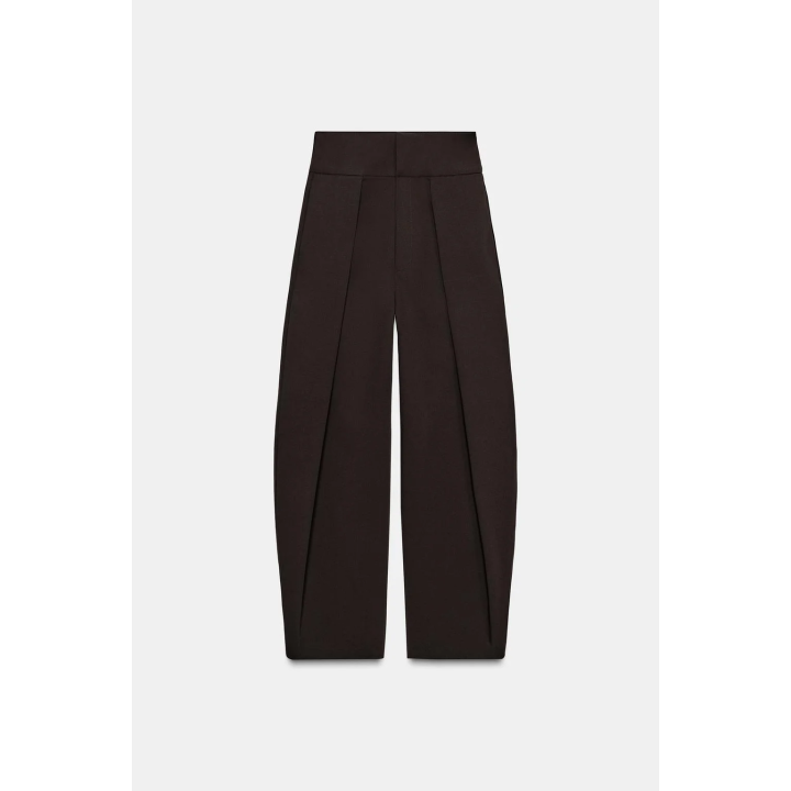 БРЮКИ BALLOON С ЗАЩИПАМИ