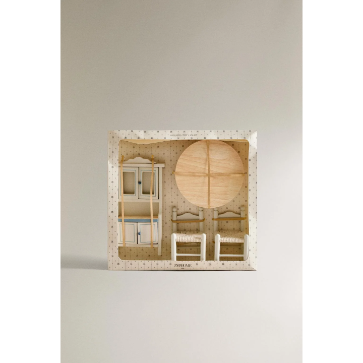 Набор игрушек для кукольного домика столовая для детей