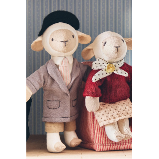 Детский набор мягких игрушек с семьей овечек