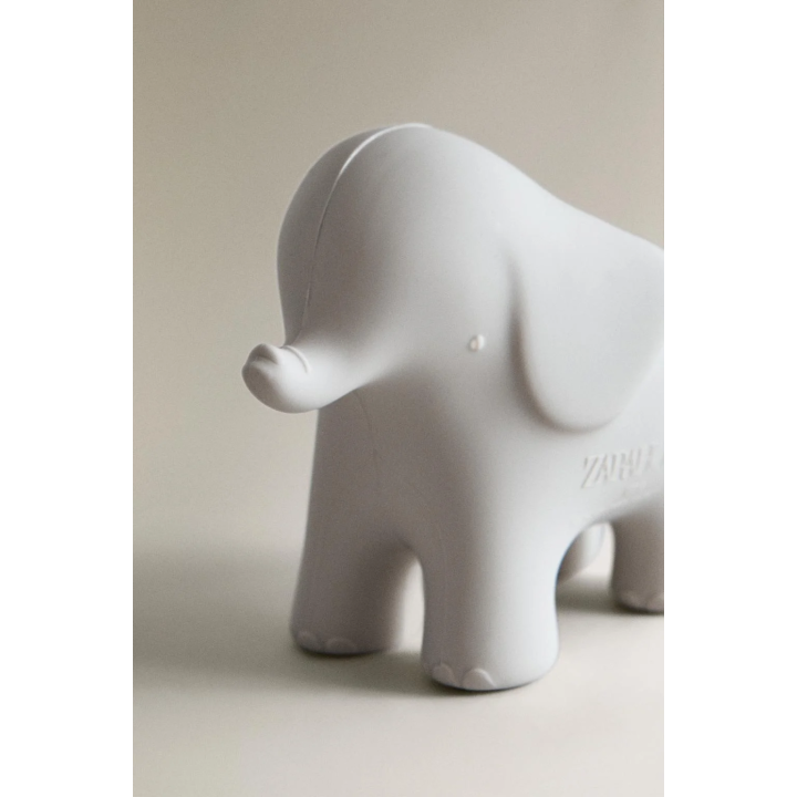 SILICONE ELEPHANT RATTLE
