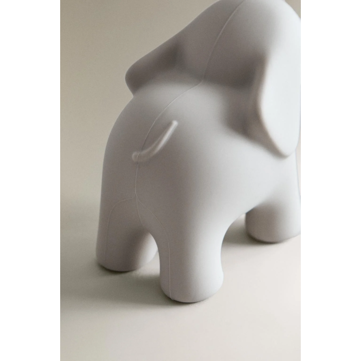 SILICONE ELEPHANT RATTLE