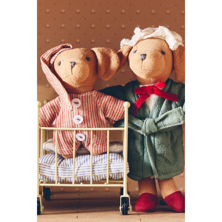 Детский набор мягких игрушек с семьей собачек